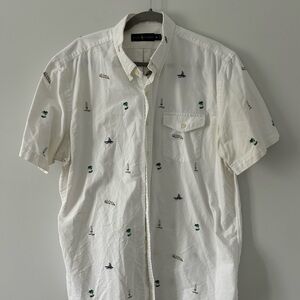 Ralph Lauren Button up short sleeve sz XL